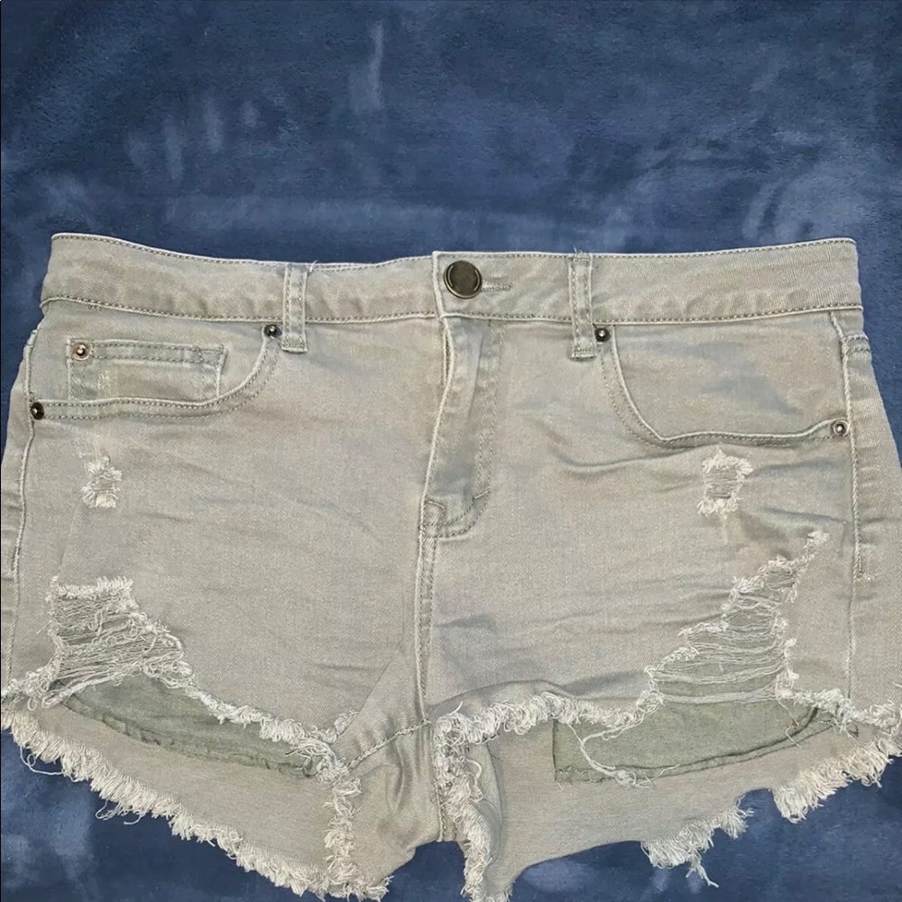 Light Green Fashion Nova Shorts